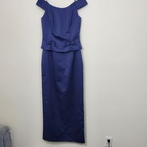 Jessica McClintock Millennium 2000 Purple Gown, Size 6